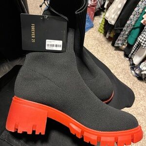 Forever 21 Sock Booties